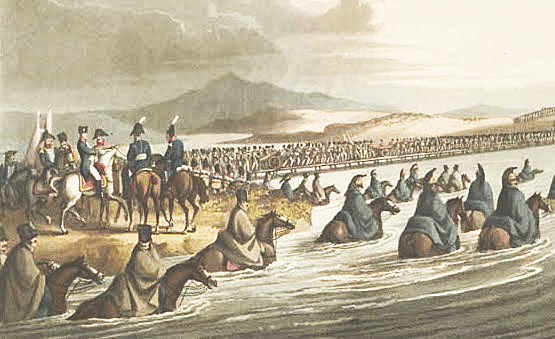 Napoleono kariuomenės kėlimasisis per Nemuną