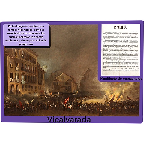 Vicalvarada y Manifiesto de Manzanares