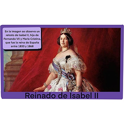 Timeline: Reinado de Isabel Segunda