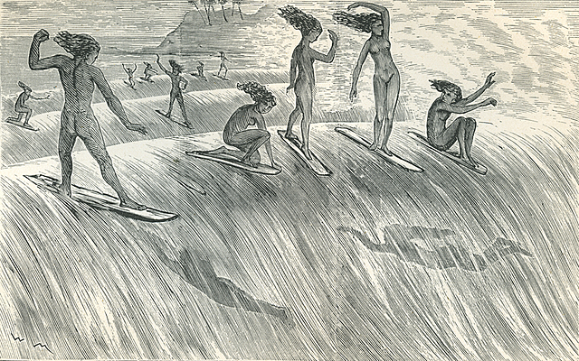 Captain James Edward Alexander discovers surfing in West Africa