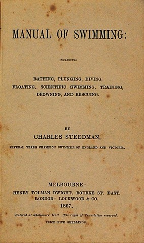 Charles Steedman published his manual of British swimming