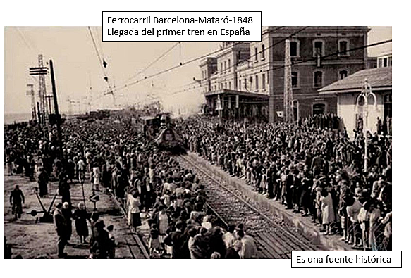 Primer ferrocarril peninsular