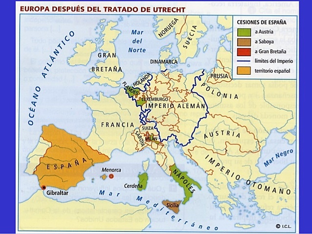 Austria renuncia a sus aspiraciones territoriales en España