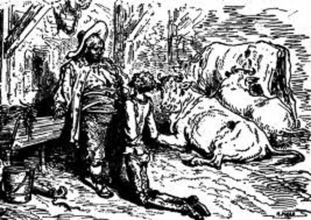 don quijote reta a un leon