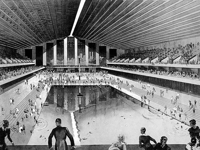 Country's first wave pool was opened