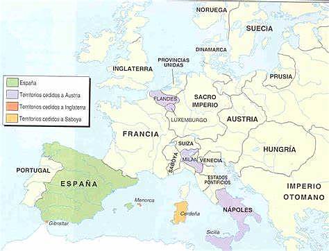 Tratados de Utrech y Rastadt.