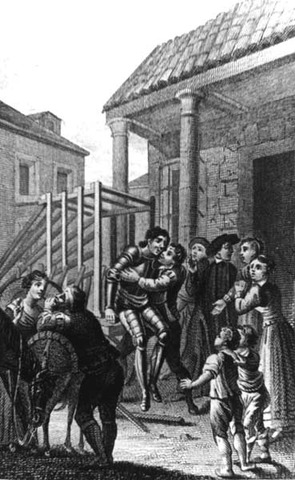 El pastor cuenta la historia de Eugenio y Leandra