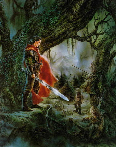 Don quijote  sancho van a Zaragoza