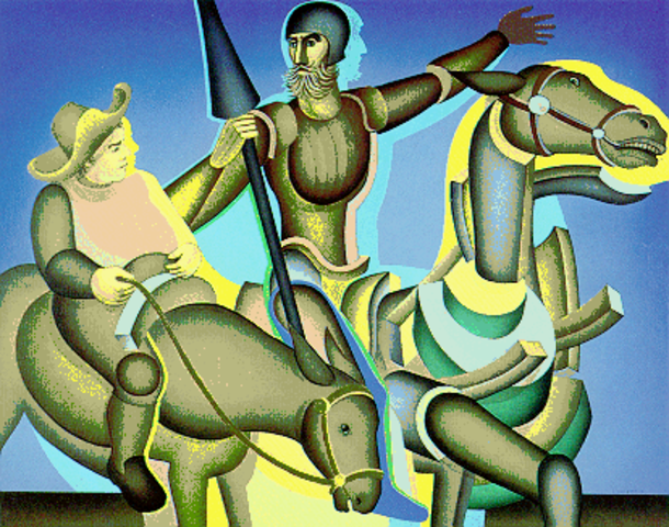 La ayuda moral de Sancho y Antonio