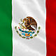 Mexican flag digitally generated national rippling 39231908