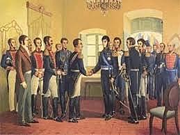 AGUSTIN ITURBIDE FIRMA EL PLAN DE IGUALA