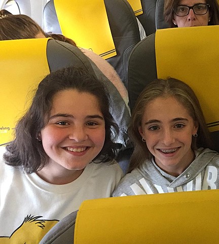 Primer viatge en avió