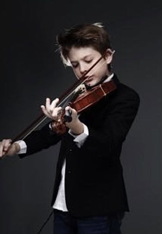 I started playing violin