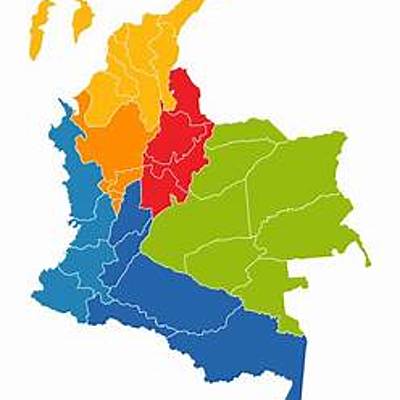 Timeline: linea de tiempo de las regiones de Colombia.