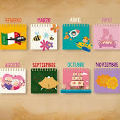 Timeline: Festivales y fechas conmemorativas  de Mexico