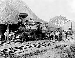 Construcción del ferrocarril en Colima
