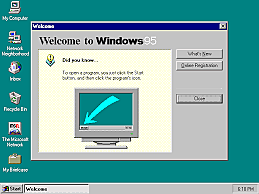 Bill Gates's Company Created Windows 95