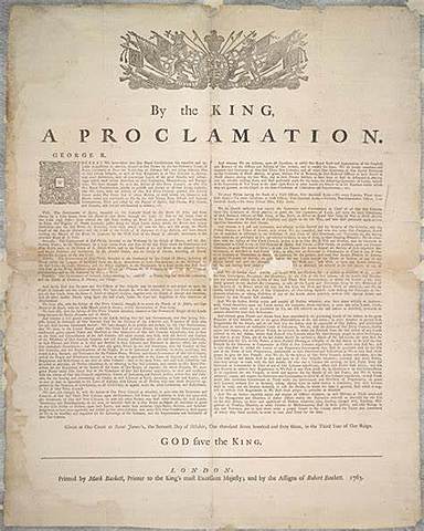 Proclamation of 1763