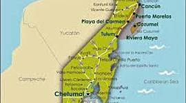 Timeline: Surgimiento del Territorio Federal de Q. Roo y su consolidación.