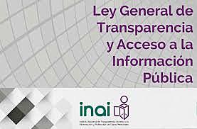 promulgación de la ley general de  transparencia y acceso a la información pública.