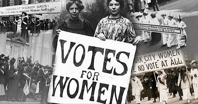 19th Amendment grants women the right to vote