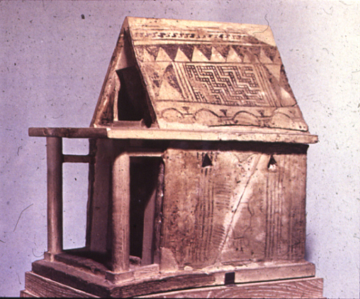 Terracota pintada. Heratón de Argos