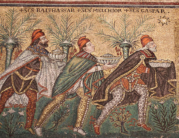 Representación de los Reyes Magos