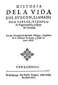 La vida del Buscón llamado Don Pablos (de Francisco de Quevedo)