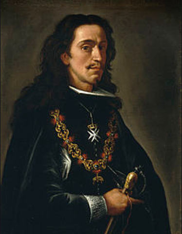 El rey Carlos II deja el gobierno en manos de diferentes validos