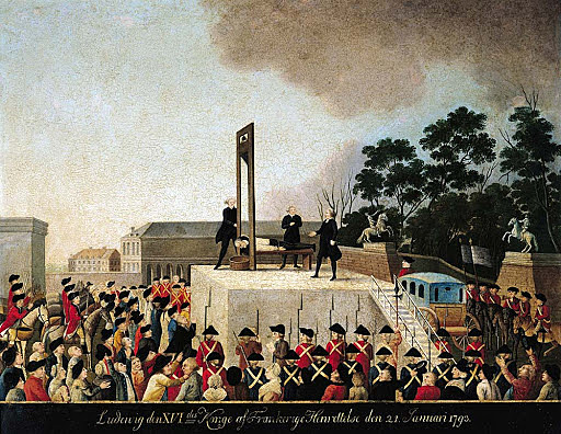 Ο αποκεφαλισμός του Λουδοβίκου του 16ου