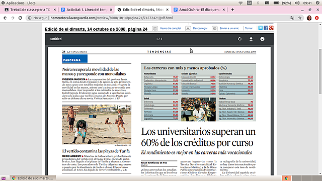 vaig néixer Vanguardia