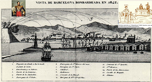 Bombardeo de Barcelona.