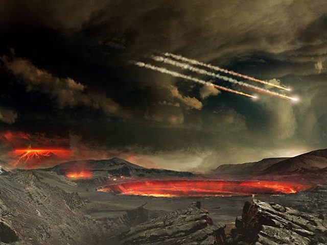 Pioggia di meteoriti