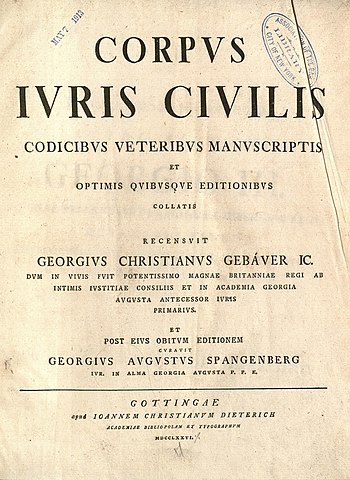 Corpus Iuris Civilis