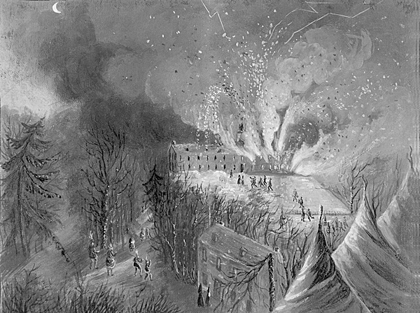 Incendie chez les Ursulines