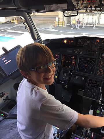 First time i flew on a plane