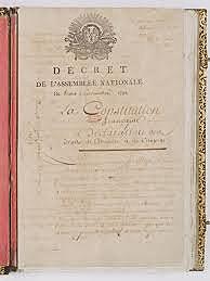 First French constitution
