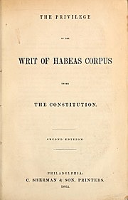 Ley de Hábeas Corpus