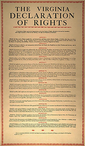 La Declaración de Derechos de Virginia