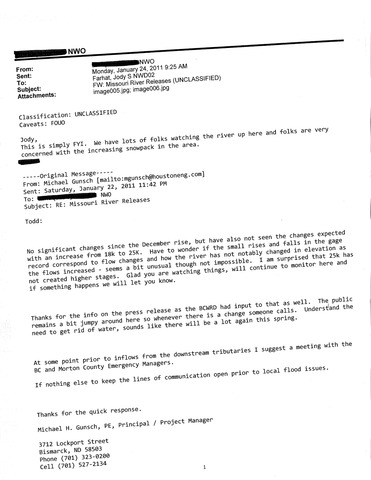 Gunsch Raises Concerns