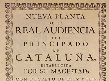 Decretos de Nueva Planta.