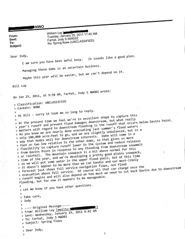 "...we're in excellent shape..."