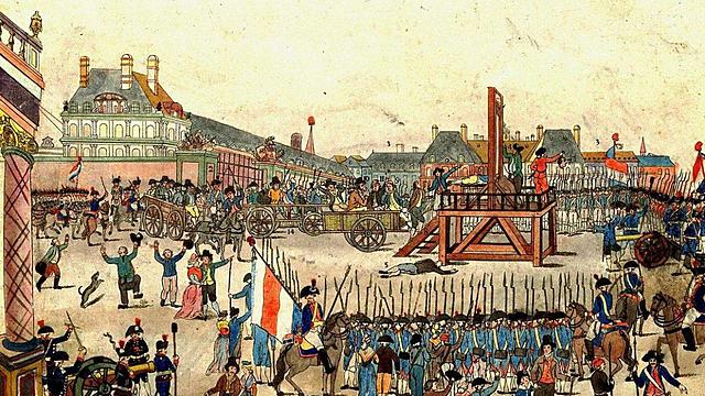 Executació de Robespierre