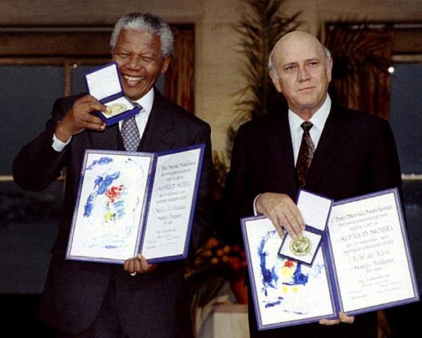 MANDELA AND DE KLERK