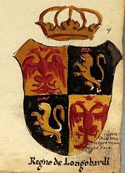 les Lombards envahissent l'Italie