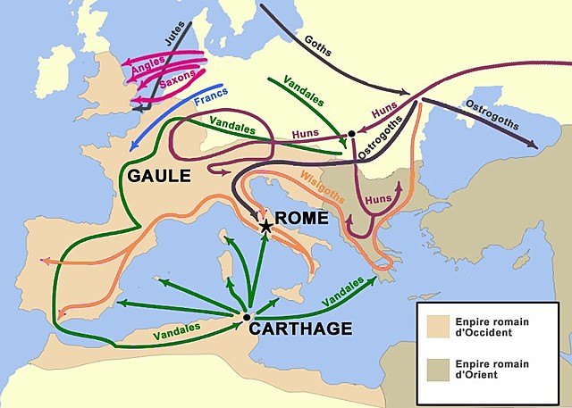 Les invasions barbares