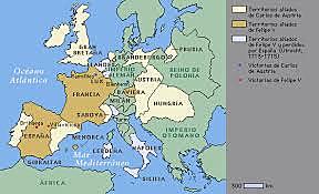 Austria renuncia a sus aspiraciones territoriales en España