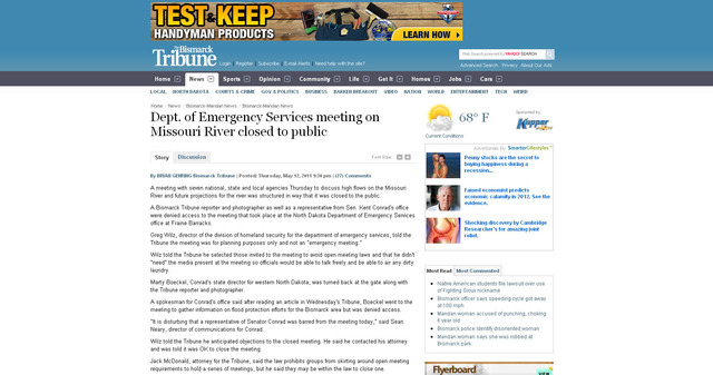 Meeting Closed to the Public