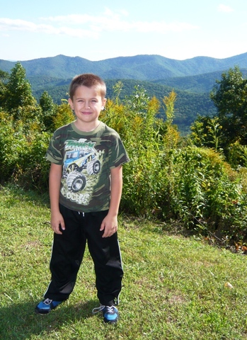 October 2009.  Went for a drive to blue ridge mountains