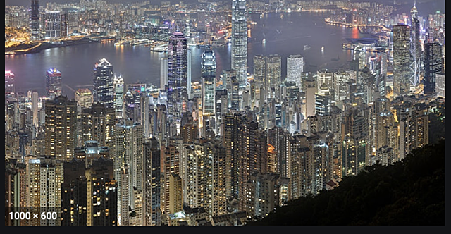 Hong kong skyscrapers
